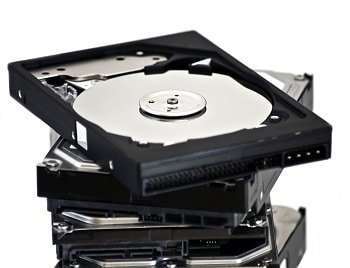 Image showing internal storage hard disk drives to be included in the best laptop for programming.