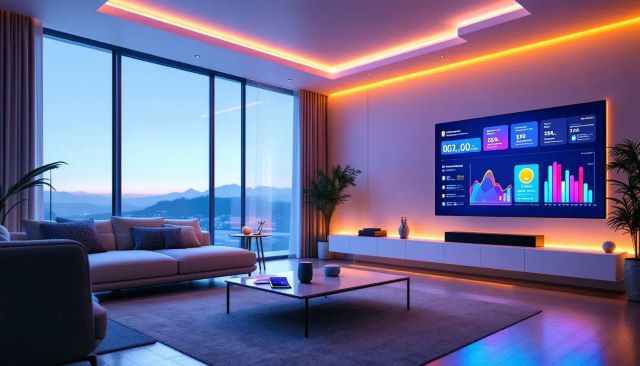 A variety of smart lighting solutions for home automation.
